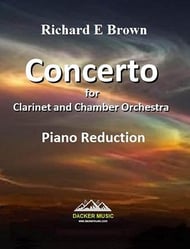 Concerto for Clarinet and Chamber Orchestra P.O.D. cover Thumbnail